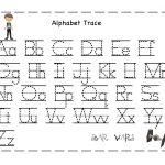 Free Printable Alphabet Letter Tracing Worksheets | Angeline   Free | Free Printable Alphabet Tracing Worksheets
