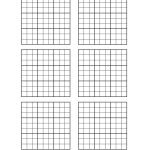 Free Printable Blank Sudoku Grids | Misc Stuff | Grid Paper | Printable Grids Worksheets