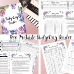 Free Printable Budgeting Binder: 15+ Pages! | Printable Budget Binder Worksheets
