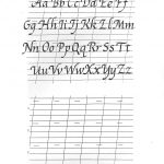 Free Printable Calligraphy Alphabet Practice Sheets | Scrapbooking | Free Printable Calligraphy Worksheets