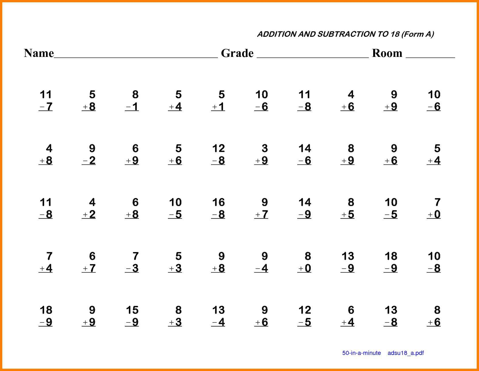 Free Printable First Grade Worksheets For Print - Math Worksheet For | Free Printable First Grade Math Worksheets