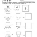 Free Printable Fun Subtraction Worksheet For Kindergarten | Free Printable Fun Worksheets For Kindergarten
