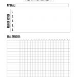 Free Printable Goal Setting Worksheet   Paper Trail Design | Free Printable Fitness Worksheets