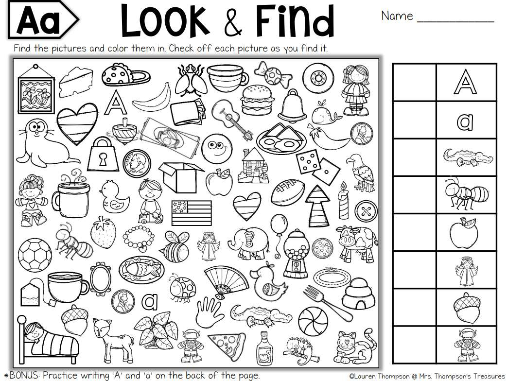 Free Printable Hidden Picture Puzzles For Kids Printable Hide And Seek Worksheets Printable 