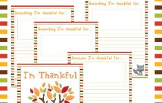 Free Printable "i'm Thankful" Gratitude Journal For Kids | Free Printable Gratitude Worksheets