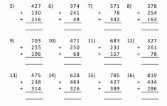Free Printable Math Worksheets | Free Printable Math Worksheets | Free Printable Math Worksheets For Adults