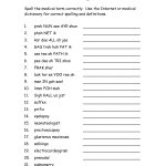 Free Printable Medical Terminology Worksheets Cakepins | Daily | Printable Cna Worksheets