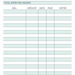 Free Printable Monthly Budget Planner Worksheet   Koran.sticken.co | Free Printable Monthly Budget Worksheets