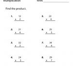 Free Printable Multiplication Worksheet For Third Grade | Printable 3Rd Grade Math Worksheets
