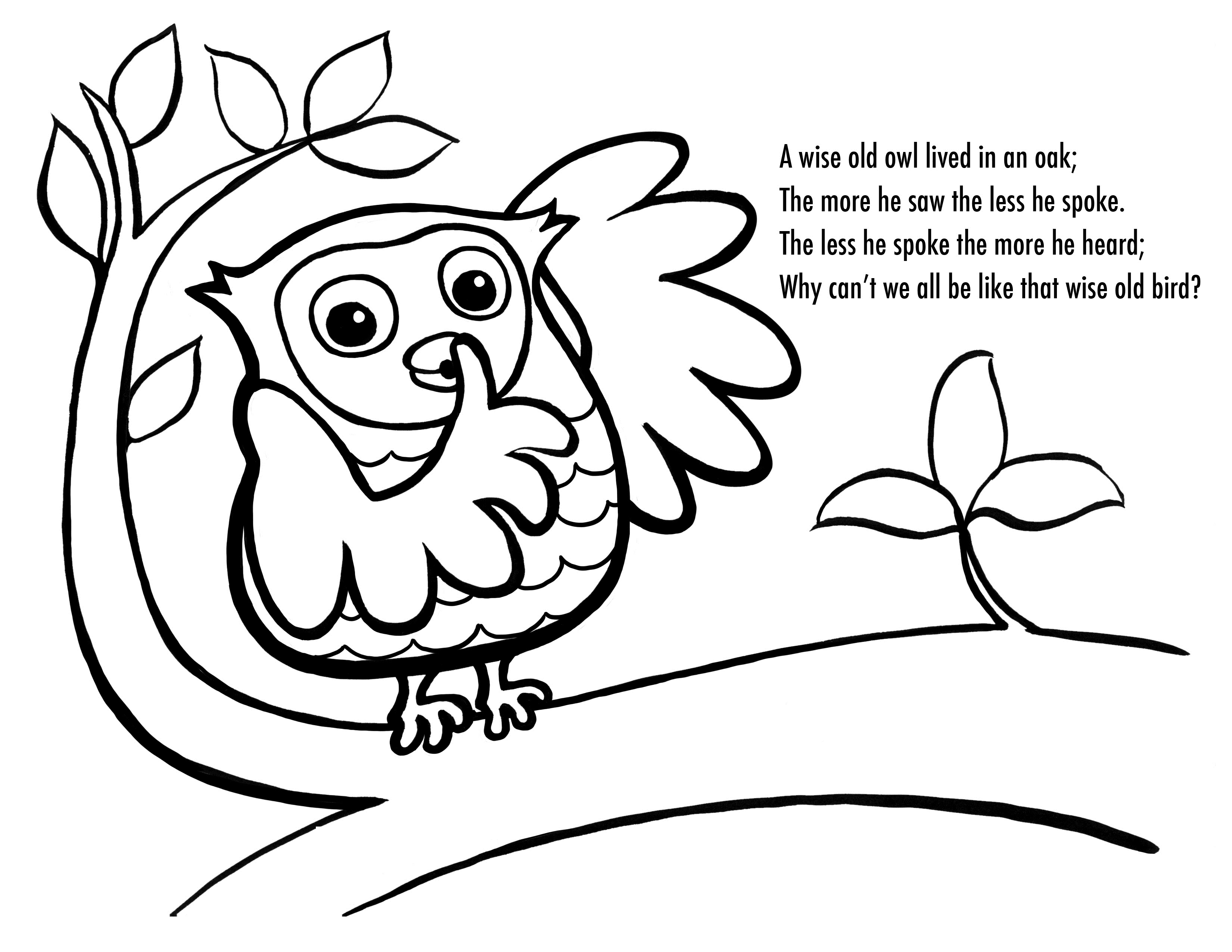 Free Printable Owl Coloring Pages For Kids | Owl Babies Printable Worksheets
