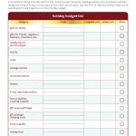 Free Printable Personal Budget Worksheet | Free Printable Holiday | Printable Budget Worksheet Pdf