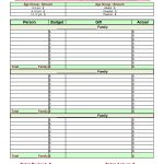 Free Printable Personal Budget Worksheet | Printable Budget Planner | Vacation Budget Worksheet Printable