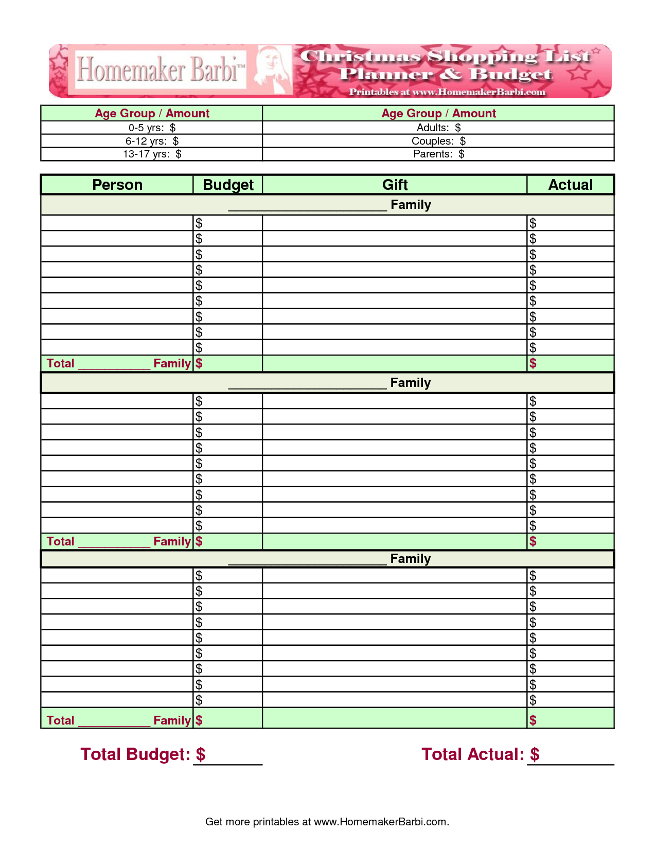 Free Printable Personal Budget Worksheet | Printable Budget Planner | Vacation Budget Worksheet Printable