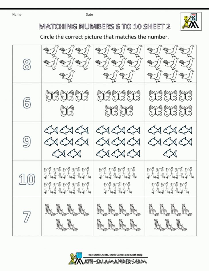 Free Printable Pre K Worksheets – With Preschool Printables Also | Free ...