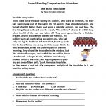 Free Printable Reading Comprehension Worksheets 3Rd Grade For Free | Printable Comprehension Worksheets For Grade 6