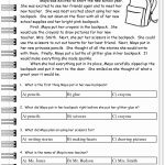 Free Printable Reading Comprehension Worksheets For 5Th Grade   Free | Free Printable Comprehension Worksheets For 5Th Grade