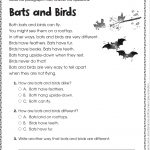 Free Printable Reading Comprehension Worksheets For Kindergarten | Printable Comprehension Worksheets For Grade 3