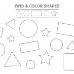 Free Printable Shapes Worksheets For Toddlers And Preschoolers | Free Printable Shapes Worksheets