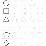 Free Printable Shapes Worksheets For Toddlers And Preschoolers | Free Printable Tracing Worksheets