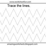 Free Printable Tracing Worksheets Preschool | Preschool Worksheets | Free Printable Fine Motor Skills Worksheets