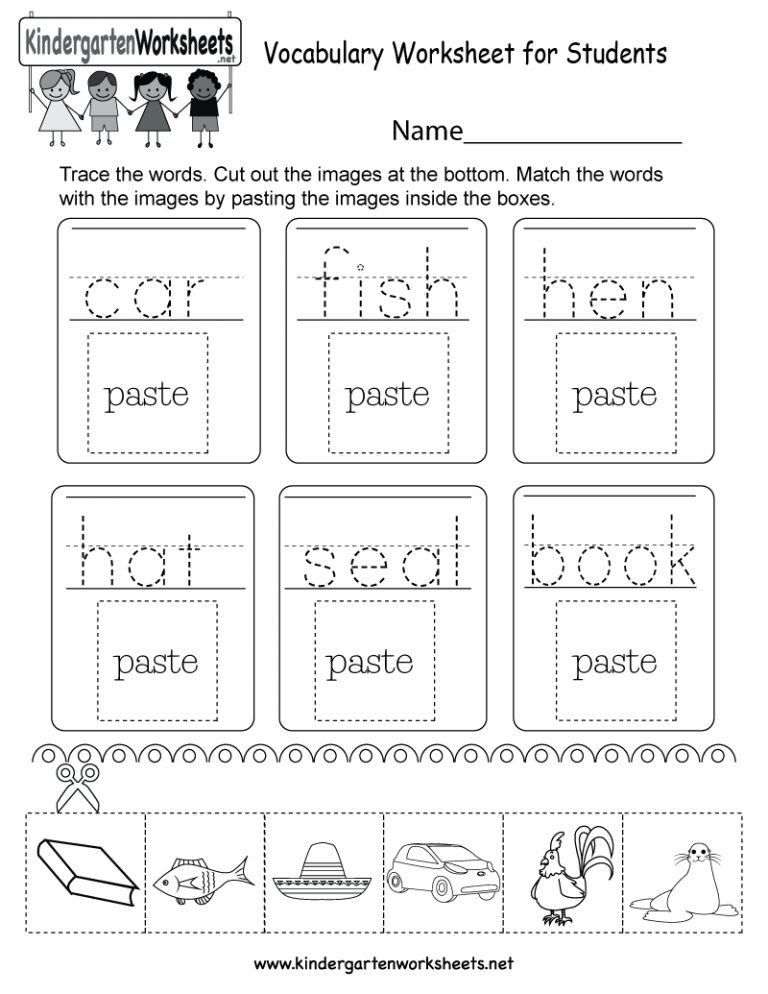 Free Printable Vocabulary Worksheets For Students | Free Printable ...