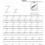 Free Printable Worksheets For Preschoolers For The Letter Z | Letter Z Worksheets Free Printable