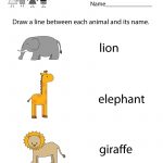 Free Printable Zoo Worksheet For Kindergarten   Free Printable Zoo | Free Printable Zoo Worksheets