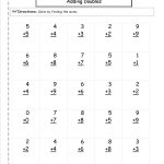 Free Single Digit Addition Worksheets | Addition Facts To 20 Printable Worksheets