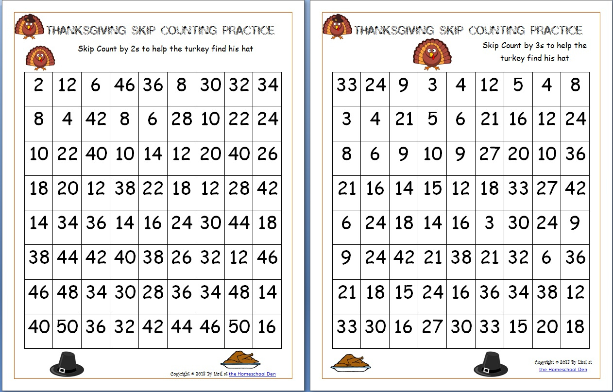 Free Thanksgiving Math Worksheets Archives - Homeschool Den | Free Printable Thanksgiving Math Worksheets