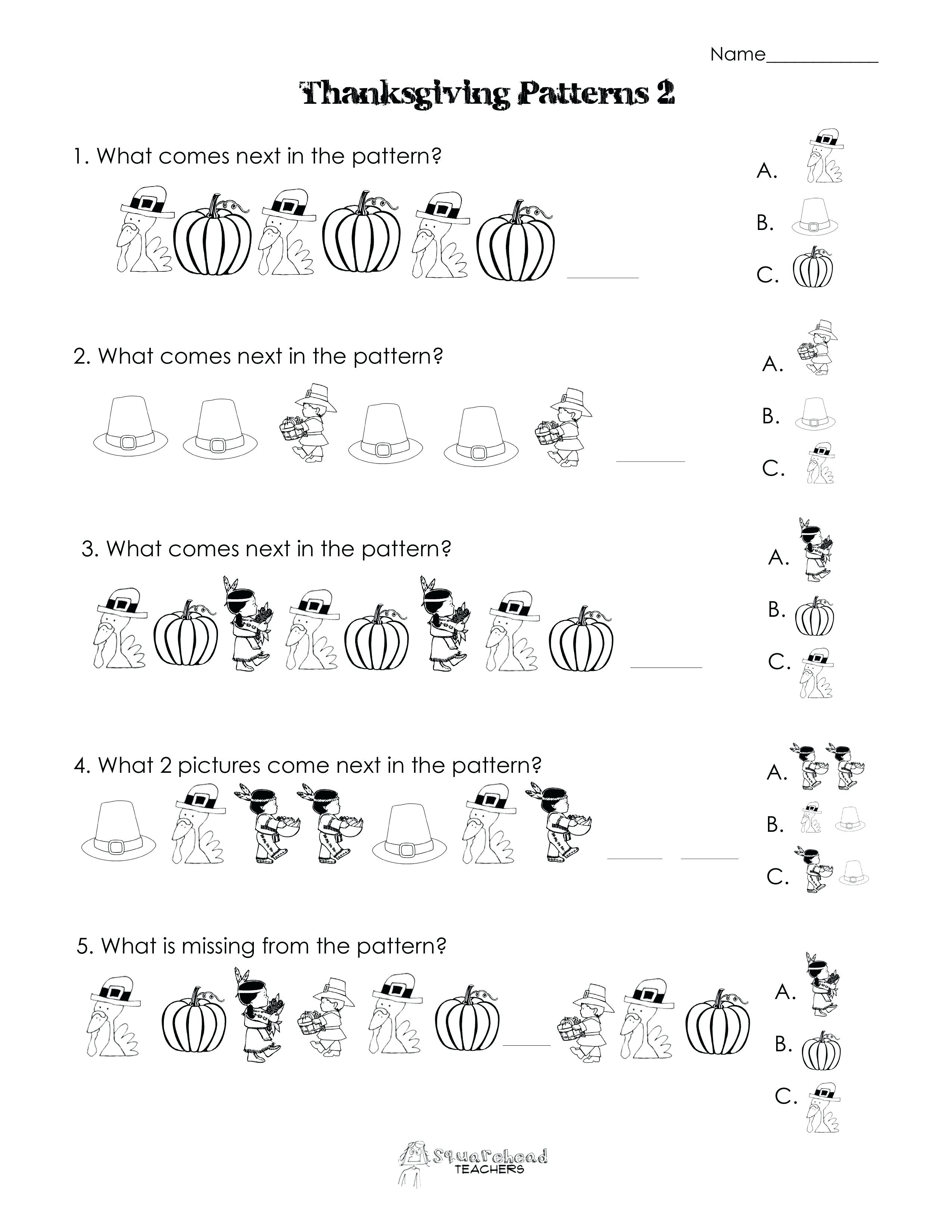 Free Thanksgiving Worksheets Coloring Pages For Thanksgiving - Free | Free Printable Thanksgiving Worksheets For Middle School
