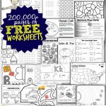 Free Worksheets   200,000+ For Prek 6Th | 123 Homeschool 4 Me | Free Printable Fun Worksheets For Kindergarten