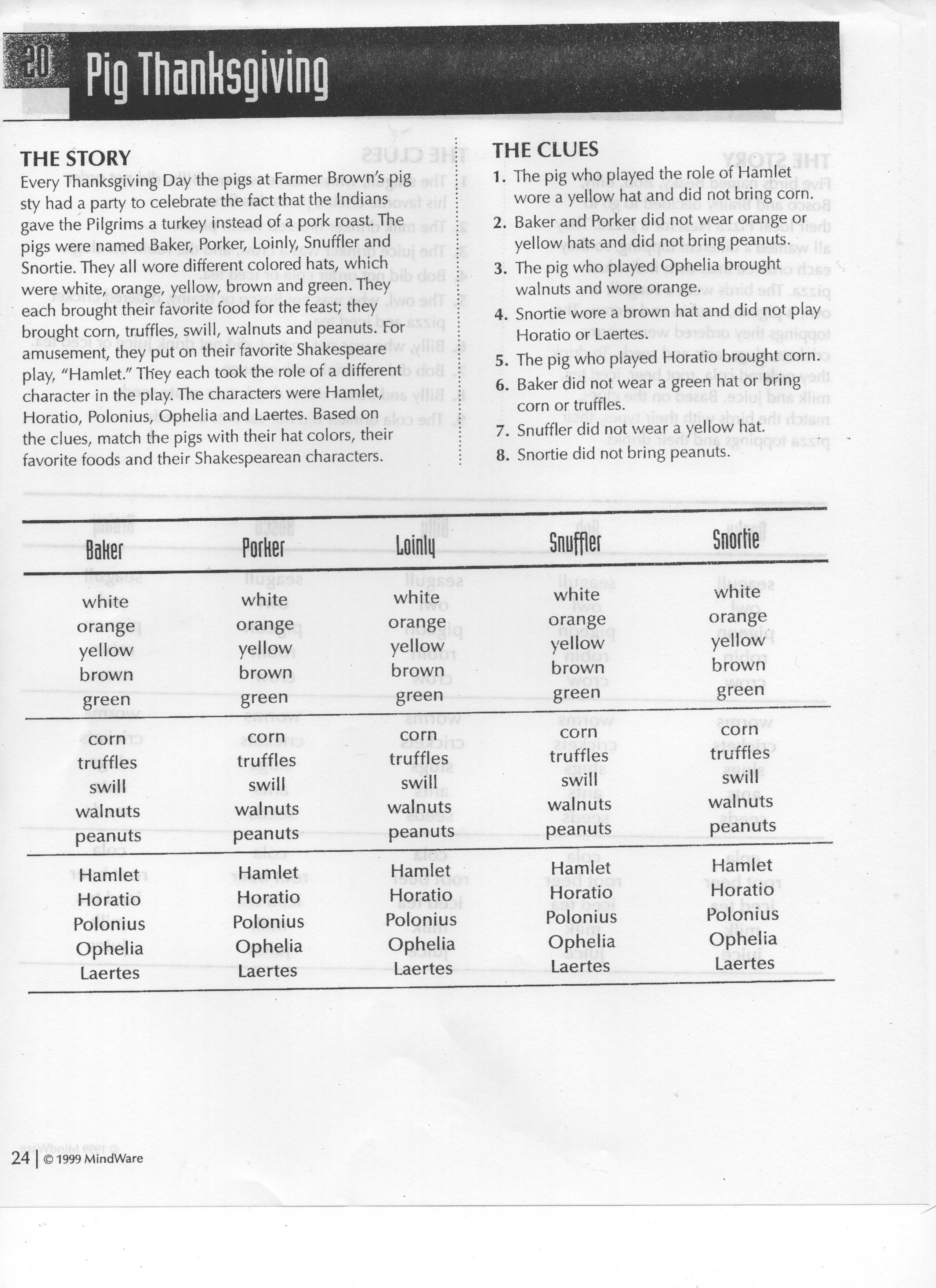 Perplexors Level D 029673 Details Math Logic Puzzles Critical 