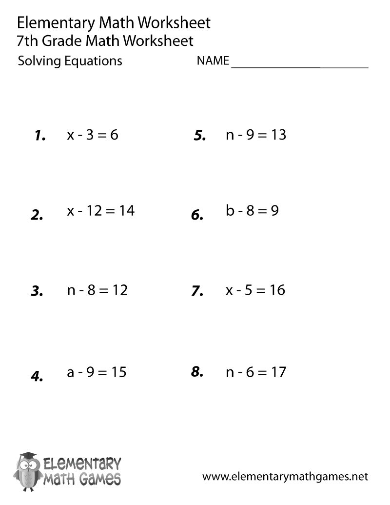 Free+Printable+Math+Worksheets+7Th+Grade | Geneva | Printable Math | Free Printable Math Worksheets For 7Th 8Th Graders