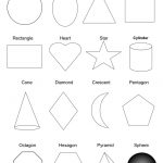 Geometric Shapes Worksheets | Free To Print | Free Printable Shapes Worksheets