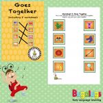 Goes Together Semantic Worksheets    This Package Contains 8 | Printable Barrier Games Worksheets