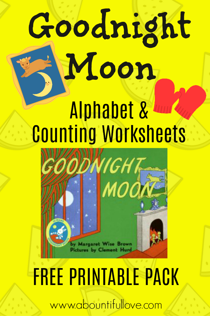 Goodnight Moon Free Printable Pack | Kids Worksheets | Good Night | Goodnight Moon Printable Worksheets