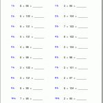 Grade 5 Multiplication Worksheets | Free Printable Multiplication Worksheets For 5Th Grade