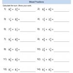 Grade Common Core Math Worksheets 5Th Decimals Briefencounters Free | Math Worksheets For 5Th Grade Fractions Printable
