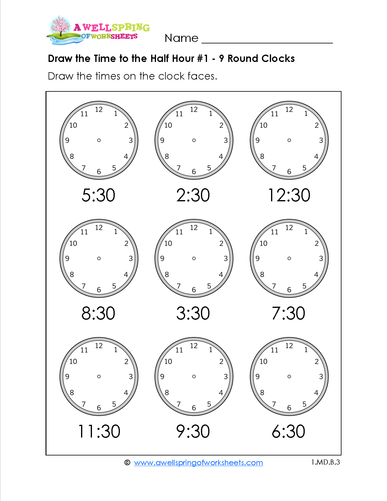 Grade Level Worksheets | Maths | 2Nd Grade Math Worksheets, First | Printable Clock Worksheets First Grade