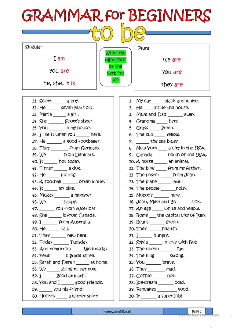 ESL Printables