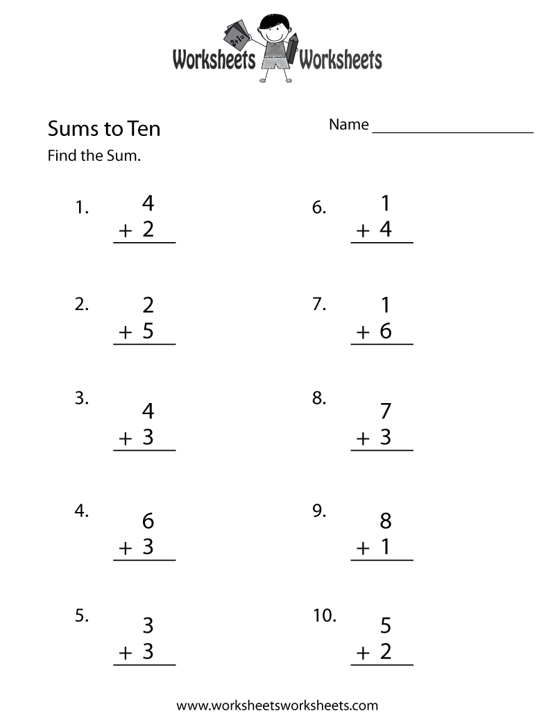 Great Website In General For Every Kind Of Printable You Could Want | Free Printable Simple Math Worksheets