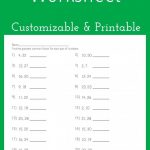 Greatest Common Factor Worksheet   Customizable And Printable | Math | Free Printable Greatest Common Factor Worksheets