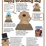 Groundhog Day Poster Worksheet   Free Esl Printable Worksheets Made | Free Printable Worksheets For Groundhog Day