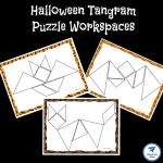 Halloween Themed Printable Tangram Puzzles   Jdaniel4S Mom | Printable Tangram Worksheets