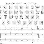Handwriting Without Tears Letter Formation Charts  Manuscript | Handwriting Without Tears Worksheets Free Printable