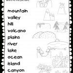 Hello Everyone! One Wonderful Perk About The 15 Hour Drive Home? I | Free Printable Landform Worksheets