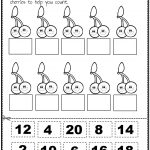 Here Is Printable Counting2's Worksheet For Kindergarten | Counting In Twos Worksheet Printable