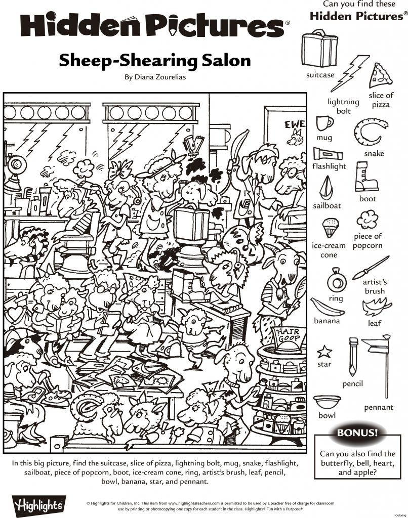 Free Printable Find The Hidden Objects Worksheets Printable Worksheets Free Printable Find The Hidden Objects Worksheets Printable Worksheets