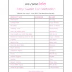 High Quality Free Baby Shower Games Printouts   Ideas House Generation | Free Baby Shower Games Printable Worksheets
