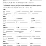 How The Grinch Stole Christmas   Rhyming And Comprehension Worksheet | Free Printable Grinch Worksheets
